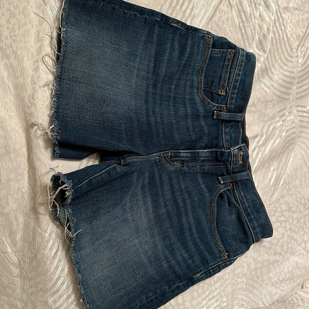 Jcrew shorts with undone hem - size 26